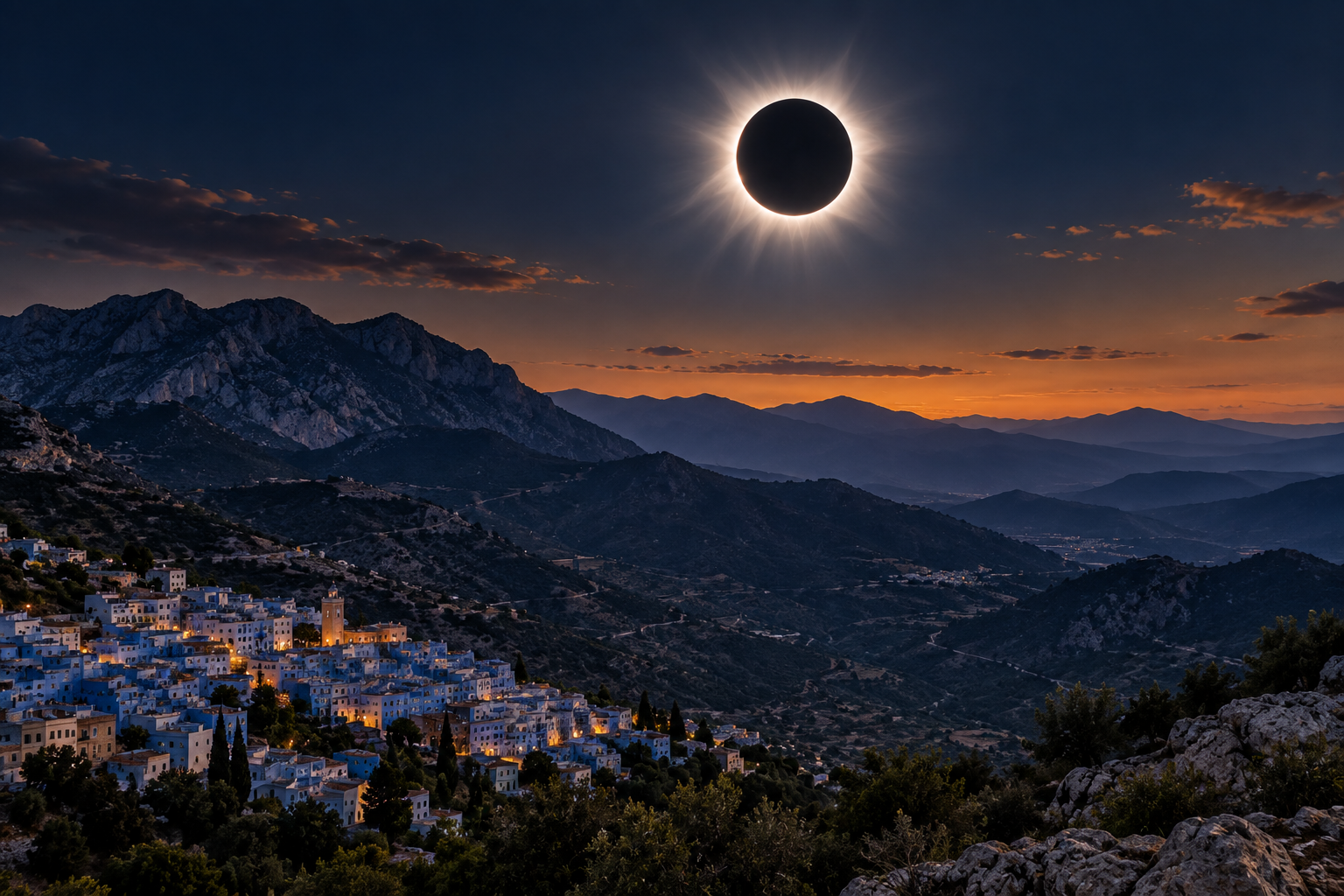 solar eclipse Morocco 2027