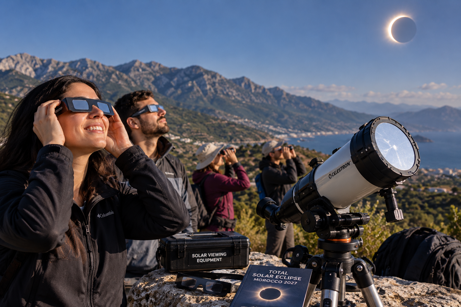 solar eclipse Morocco 2027