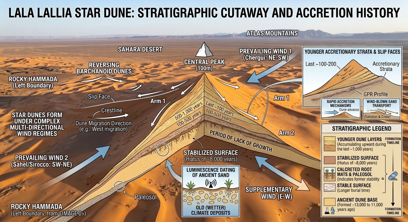 How Were Erg Chebbi Dunes Formed