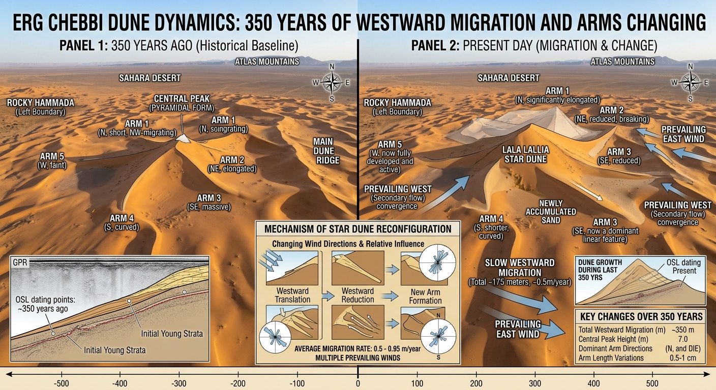 How Were Erg Chebbi Dunes Formed